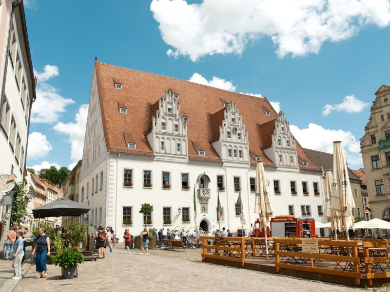 Elberadweg Mei&szlig;en Dresden: M&iacute;&scaron;eň jako start etapy